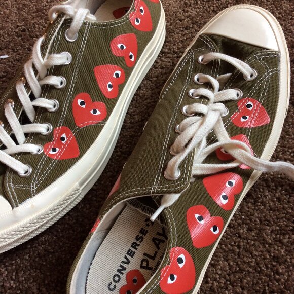 Men's Converse All Star Play Heart, Size 11, New condition Tennis Shoes - Picture 11 of 11